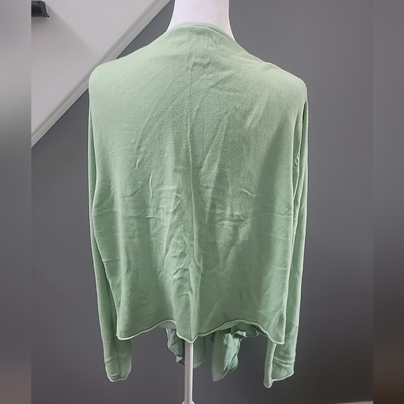 Eileen Fisher Light Green Cardigan - Picture 4 of 6